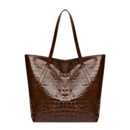 Bolsa Estampa Pele de Jacaré