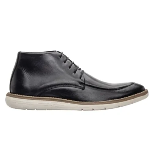 Bota social masculina em couro
