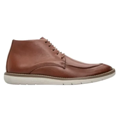 Bota social masculina em couro