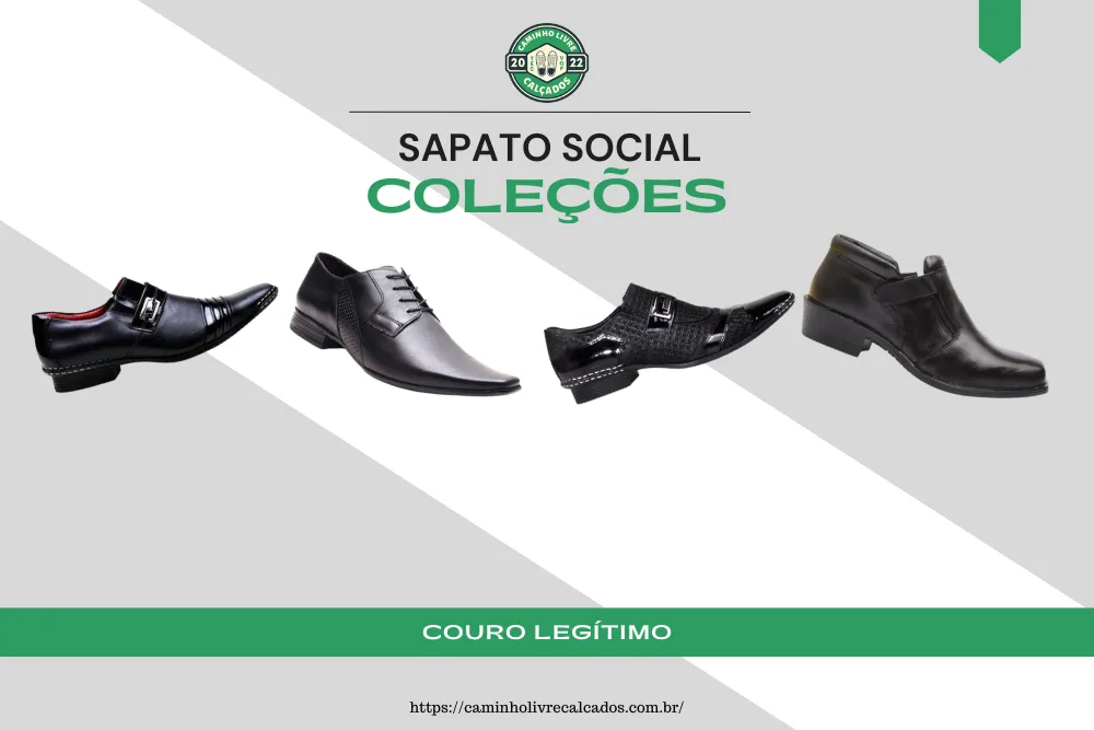 Banner Blog Sapato Social Caminho Livre Calçados
