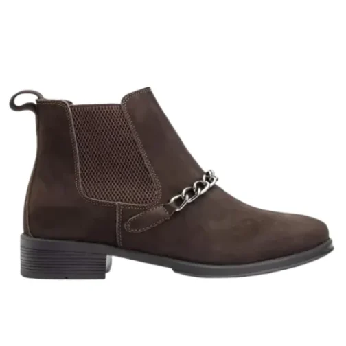 Bota feminina couro Nobuck ou couro Látego